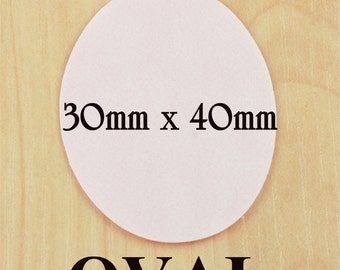 Sale-OVAL 30mm x 40mm SEALS Buy One Get One Free- Receive 20 for the price of 10 Photo Safe Adhesive Seals for Photo Glass Jewelry DIY