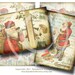 Vintage Santa Claus Hang Tags - Digital Collage Sheet