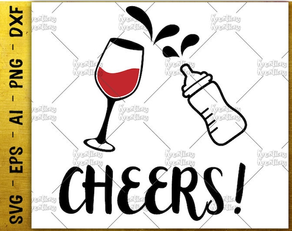 Free Free 53 Beer And Baby Bottle Cheers Svg SVG PNG EPS DXF File