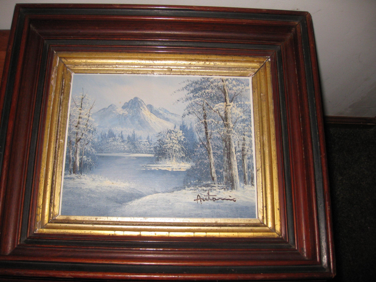 ORIGINAL OIL PAINTING On Canvas Signed Antonio Eastlake   Il Fullxfull.1150311249 Tafe 