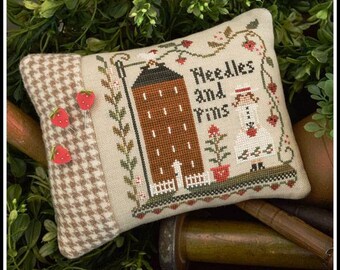 NEW! 2018 Nashville Market Exclusive LITTLE HOUSE NEEDLEWORKs Keeper of the Pins counted cross stitch patterns JaBCO