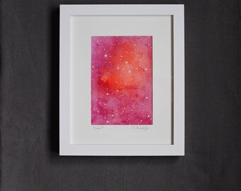 Framed Mixed Media "Lux"