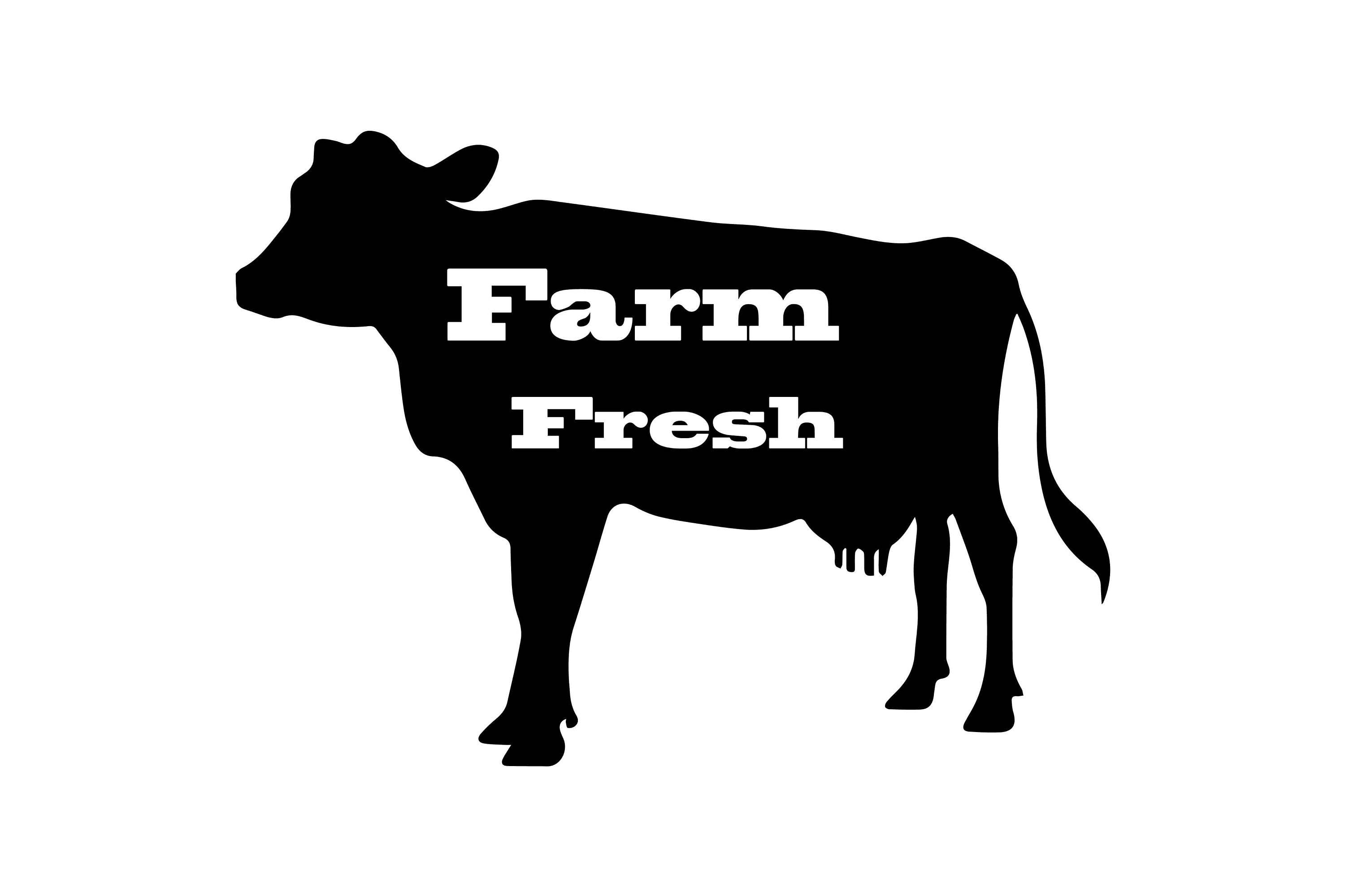 Farm Fresh SVG DXF EPS ai png silhouette cut file svg png