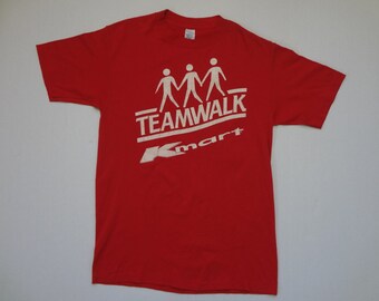 K-Mart Teamwalk T-Shirt Vintage 1980s L