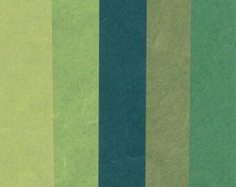 korean paper for origami "Hanji" green