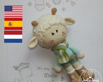 Crochet Spring Lamb - PDF pattern