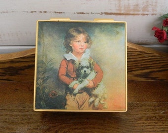 Music Jewelry Box "Master Simpson" Fabric Reproduction - A.W. Devis Print