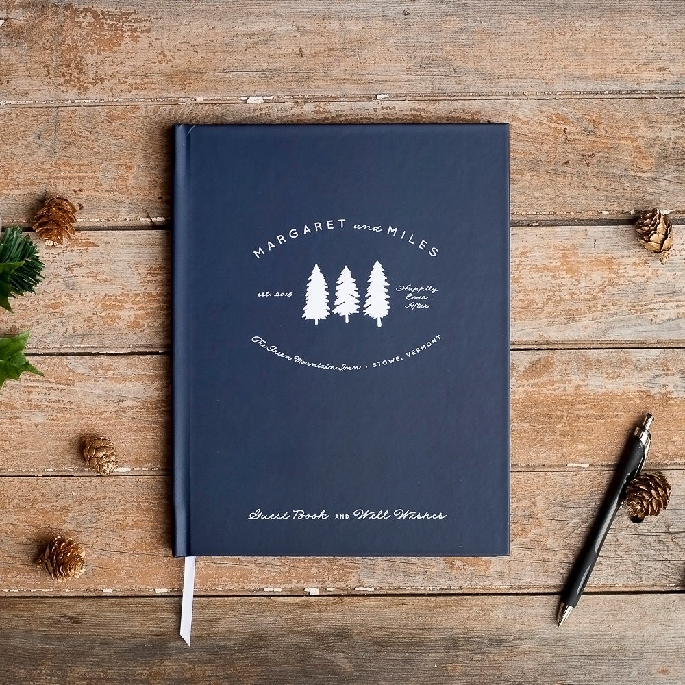 Guest House Guest Book Cabin Guestbook Visitor Log