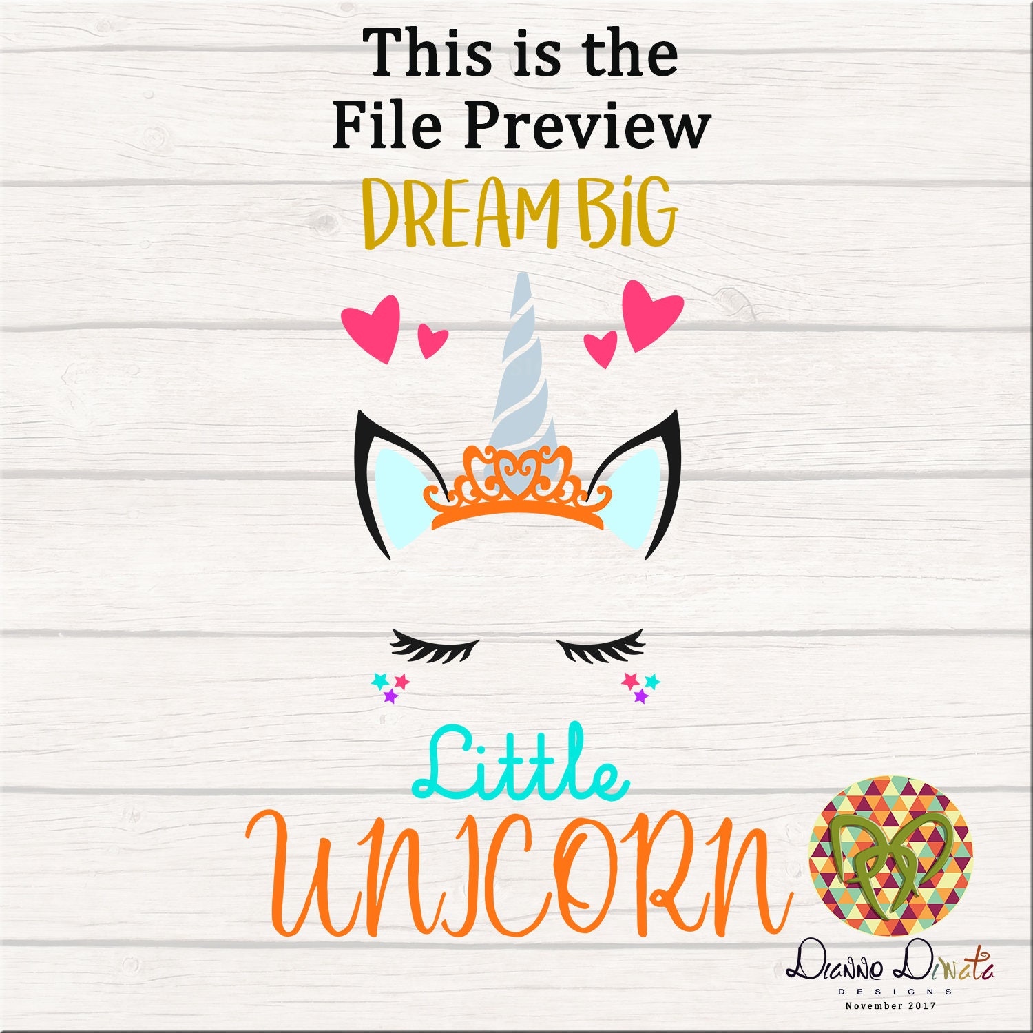 Download Dream Big Little Unicorn SVG, Unicorn Clip Art, Cute ...