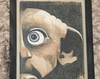 Dobby is A Free Elf Drawing ; Harry Potter