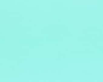 HALF YARD Lecien - 6010L-723 Robins Egg - 1000 Color Solids - Japanese Import Fabric