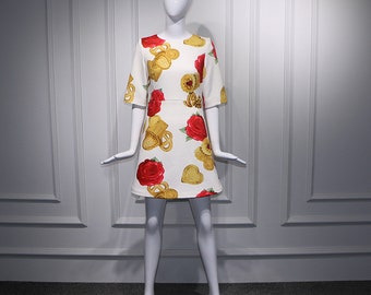 designer midi dresses with sleeves