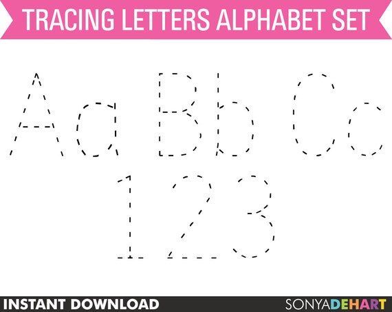 Tracing Alphabet alphabet tracing letters tracing
