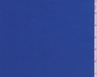 Carribean Blue Stretch Satin, Fabric By The Yard