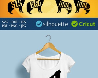 Mama wolf svg file download Wolf clipart Cricut easy cut design Silhouette cuttables jpg png pdf eps dxf Heat Press Transfer machine Iron On