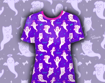 Purple "Lil' Ghosties" T-Shirt