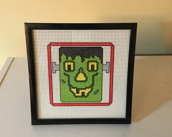 Frankenstein Counted Cross Stitch