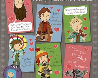 Firefly Valentine's Day Card