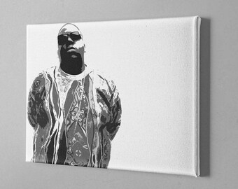 Biggie smalls - notorious B.I.G - it was all a dream hip hop rap canvas print