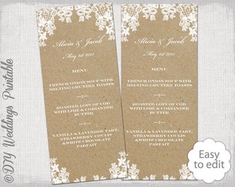 free printable menu card template juve cenitdelacabrera co