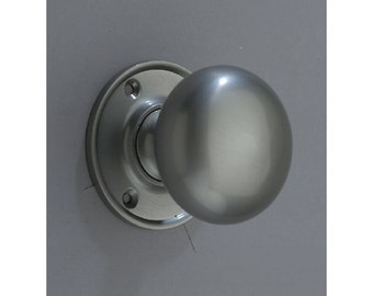 Round Knob Brushed Nickel