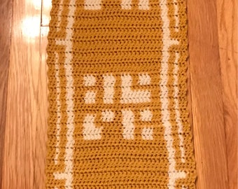 Journey Inspired Scarf Wool/Acrylic Blend 8ft.