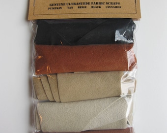 Ultrasuede Full Bodied Fall Scrap Package