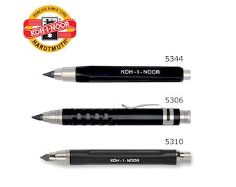 Short Mechanical Pencil Lead holder 5.6mm Metal Plastic 5306 5344 5310 Koh-I-Noor Hartmuth 5,6 mm Art Drawing Artist