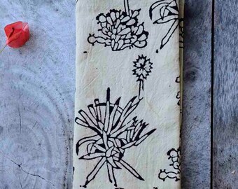 Napkins Cotton table linens bohemian boho tabletop Home and Living home decor block print dining table house warming Set of 4 - CACTUS