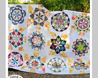 Celestial Star Collection #222 - 12in Paper Pieced Quilt Pattern PDF