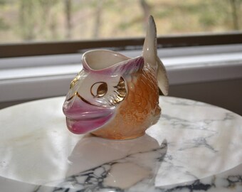 Whimsical Luminescent Fish Vase