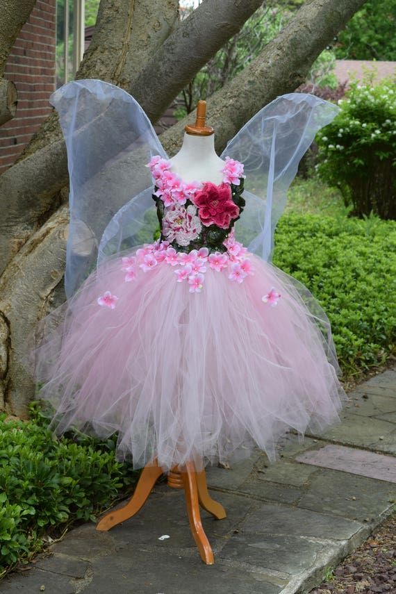 Pink Fairy Tutu Dresspink Fucsia Fairy Costume Dress.