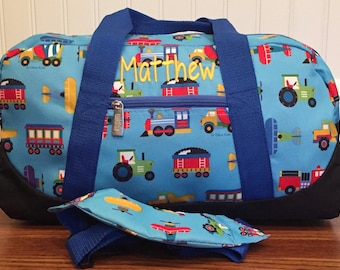Personalized Boys Luggage, Custom Kids Duffel Bag, Sleepover Bag, Travel Gift, Kids Overnight Bag, Christmas Gifts, Baby Boy, For Boys,