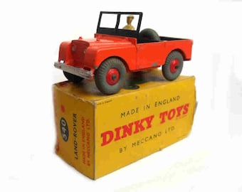 1960s Vintage Dinky 340 Jeep Toy Collectible England