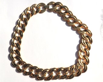 Vintage Napier Necklace Designer Thick Chain Vintage Jewelry
