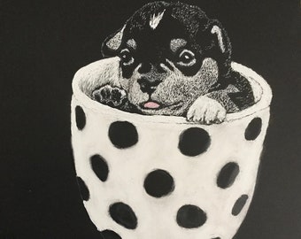 Pup in a cup