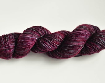 Hand Dyed Superwash Merino Sock Yarn