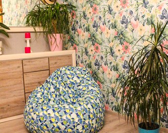 Bean bag chair cover