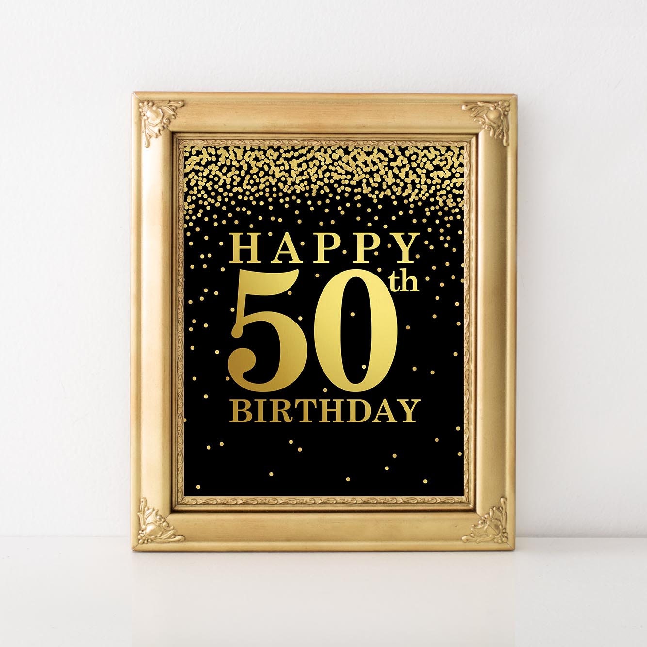 50th Birthday Printables Printable Templates