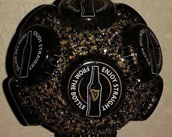 Guinness beer bottle cap ornament