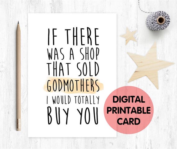 will you be my godmother card printable, godmother proposal, godmother card printable, godmother quote printable, godmother downloadable