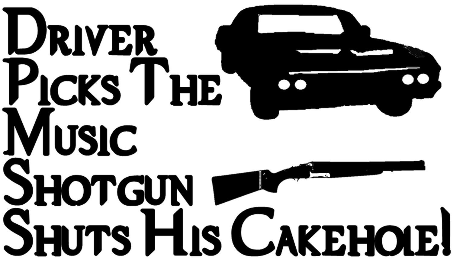 Driver Picks The Music Shotgun Shuts His Cakehole Episode