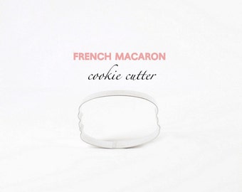 ORIGINAL French Macaron Cookie Cutter (Stainless Steel)- Macarons- Paris- Macaroon - Macaron Cookies