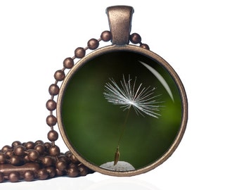Dandelion Seed Necklace - Dandelion Seed - Dandelion Wish Necklace - Dandilion Seed Necklace - Dandilion Seed - Dandilion Wish Necklace