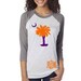 Raglan Clemson Orange Purple Palmetto Monogram t-shirt, Personalized, monogrammed t-shirt, Script or Circle monogram shirt
