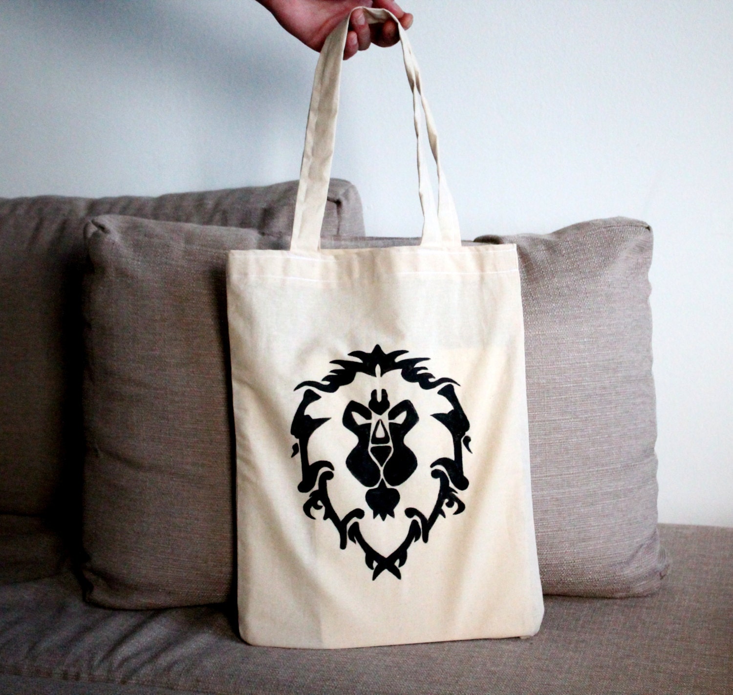 World of Warcraft bag Alliance tote bag Wow tote bag Alliance