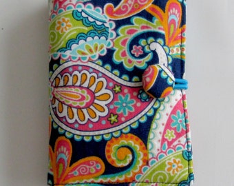 Tea Wallet, Tea Bag Wallet, Tea Bag Organizer, Tea Bag Case, Tea Bag Holder, Tea Bag Pouch, Wallet for Tea Bags, Card organizer Paisley