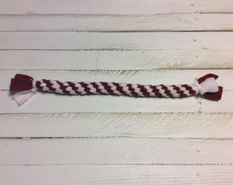 Small Dog Rope Toy Candy Cane