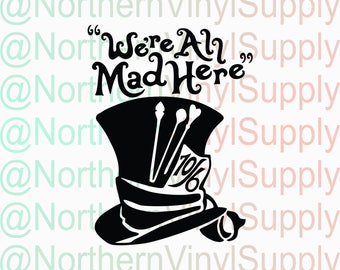Download Mad hatter hat | Etsy