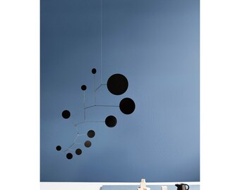 Mobile Black Lappalainen Brass Hanging Art